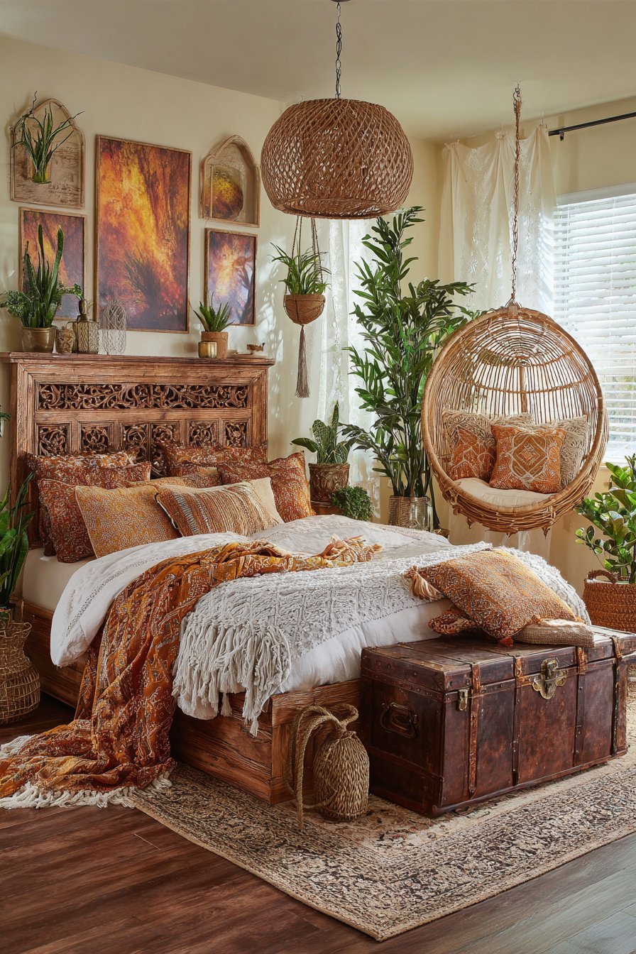 Bohemian Layered Textiles