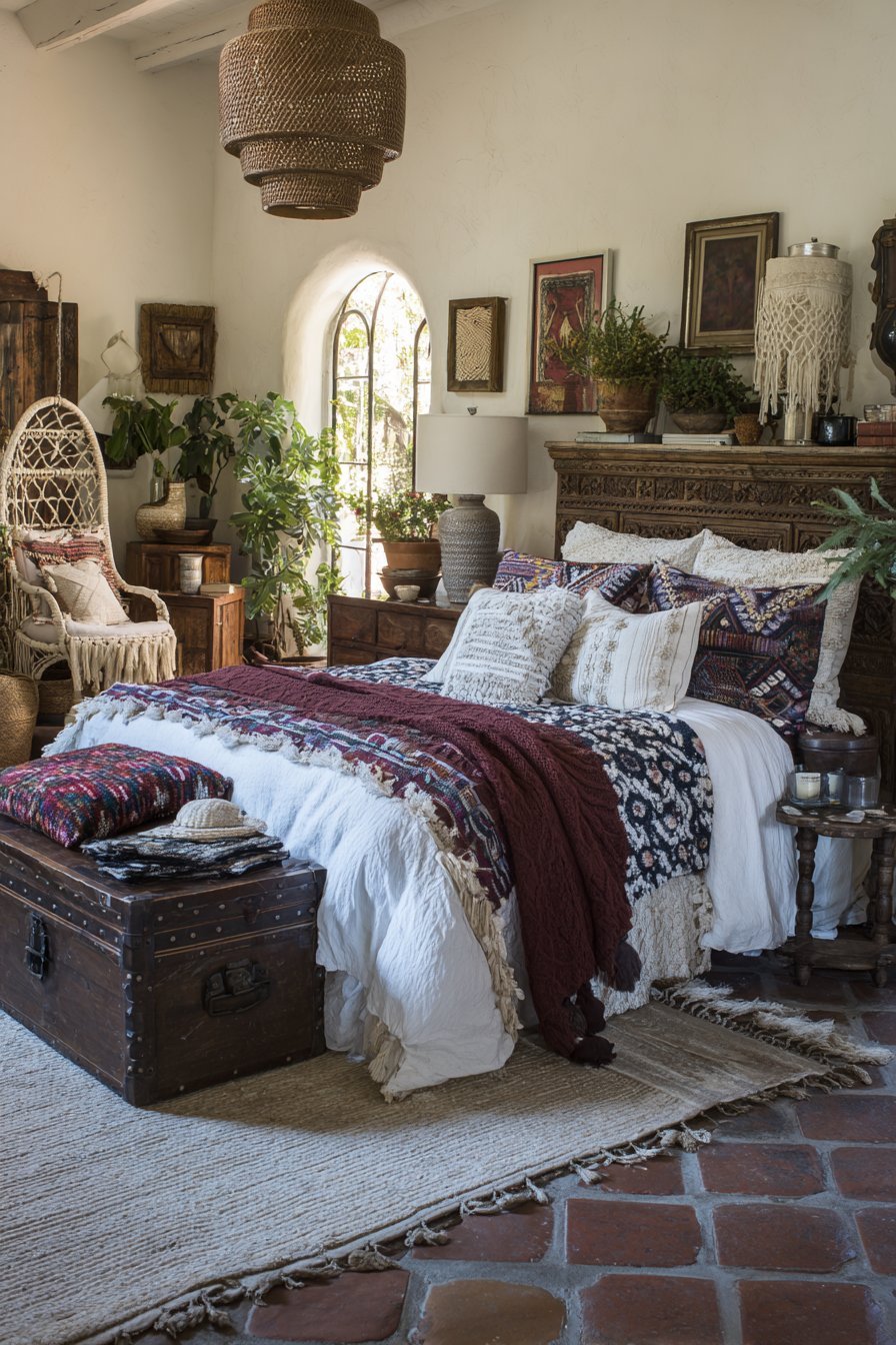 Bohemian Layered Textiles