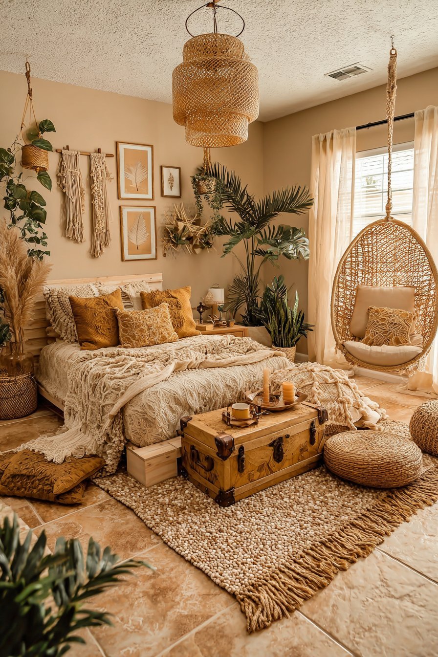 Bohemian Layered Textiles