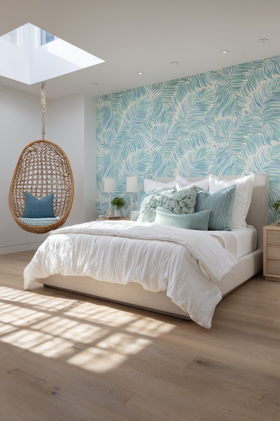 Removable Tropical Wallpaper Accent