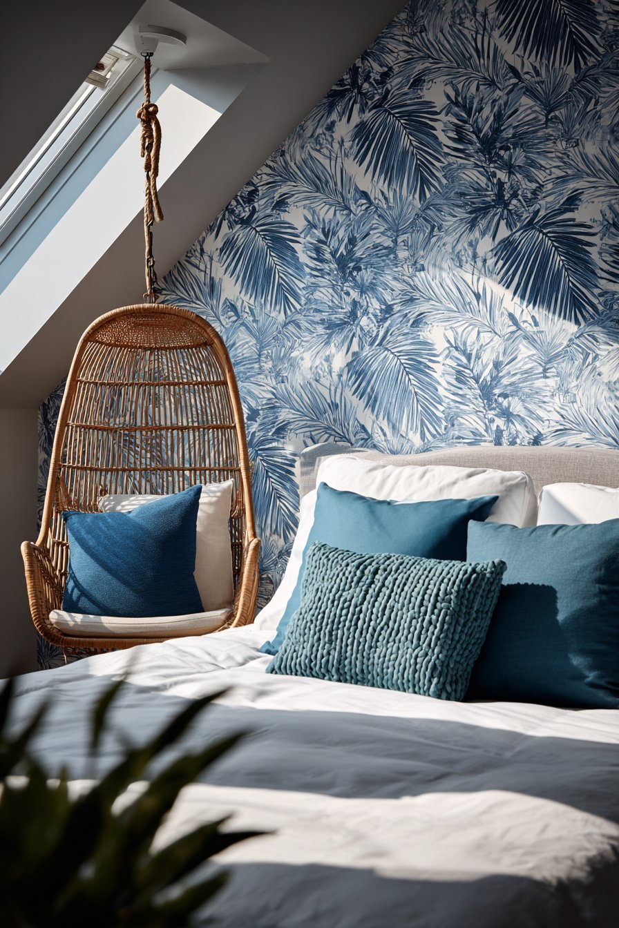 Removable Tropical Wallpaper Accent