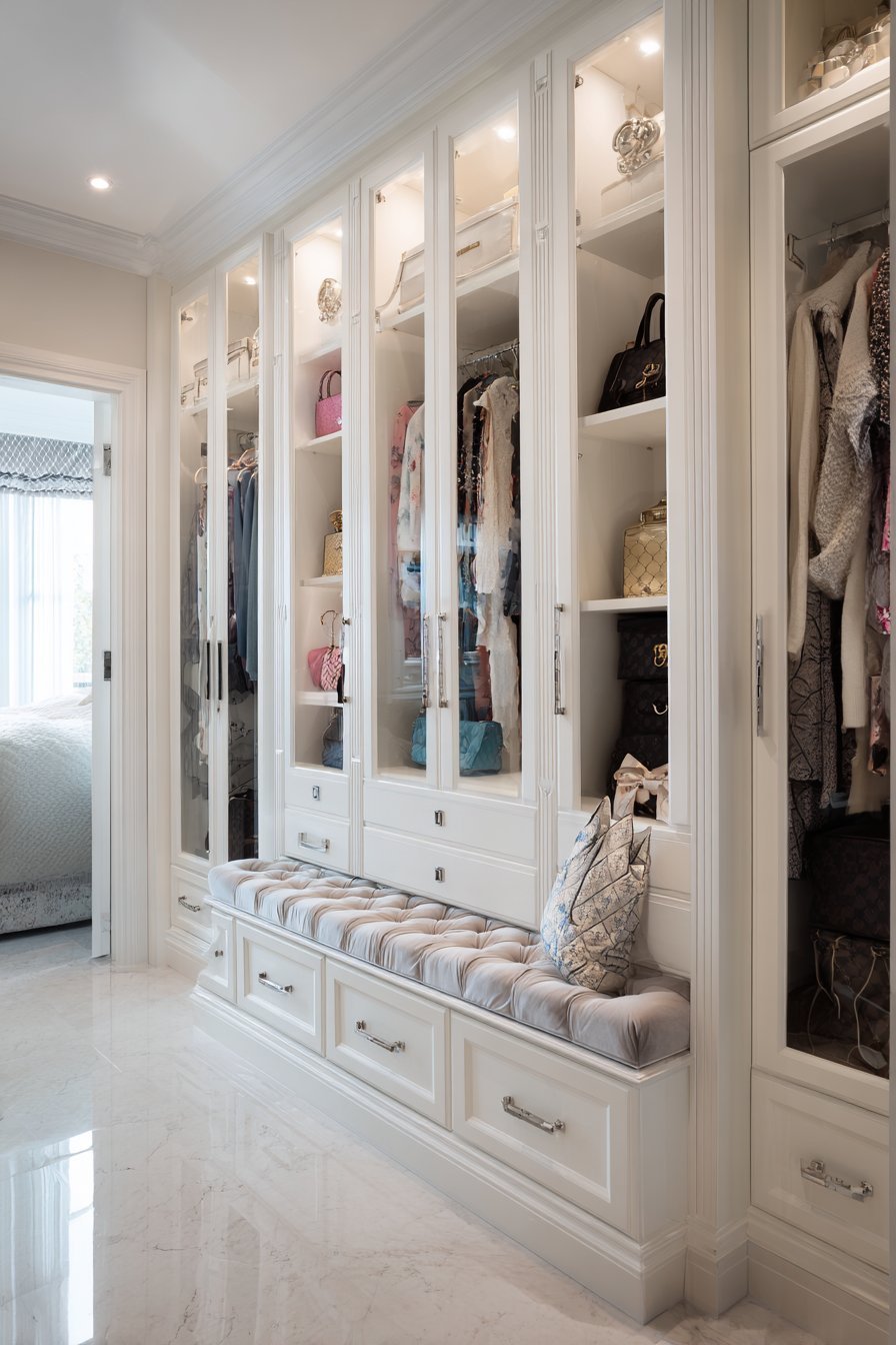 Luxurious Boutique-Style Display Storage
