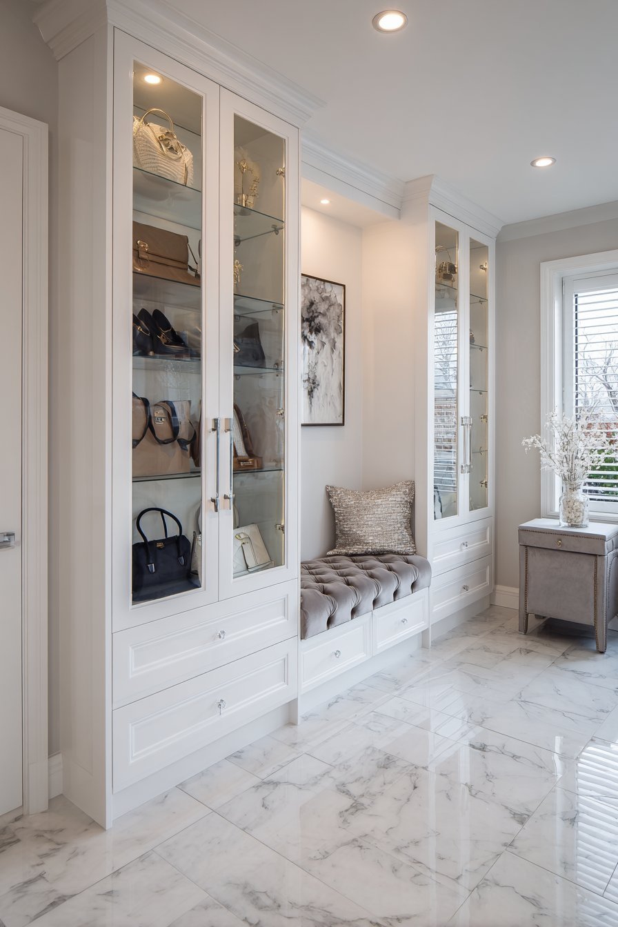 Luxurious Boutique-Style Display Storage