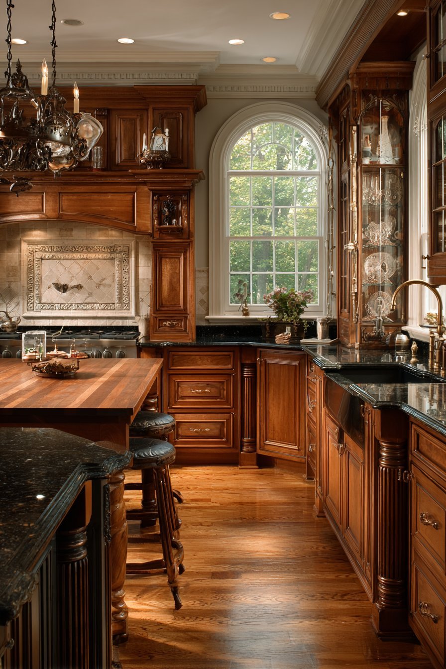 Traditional kitchen design