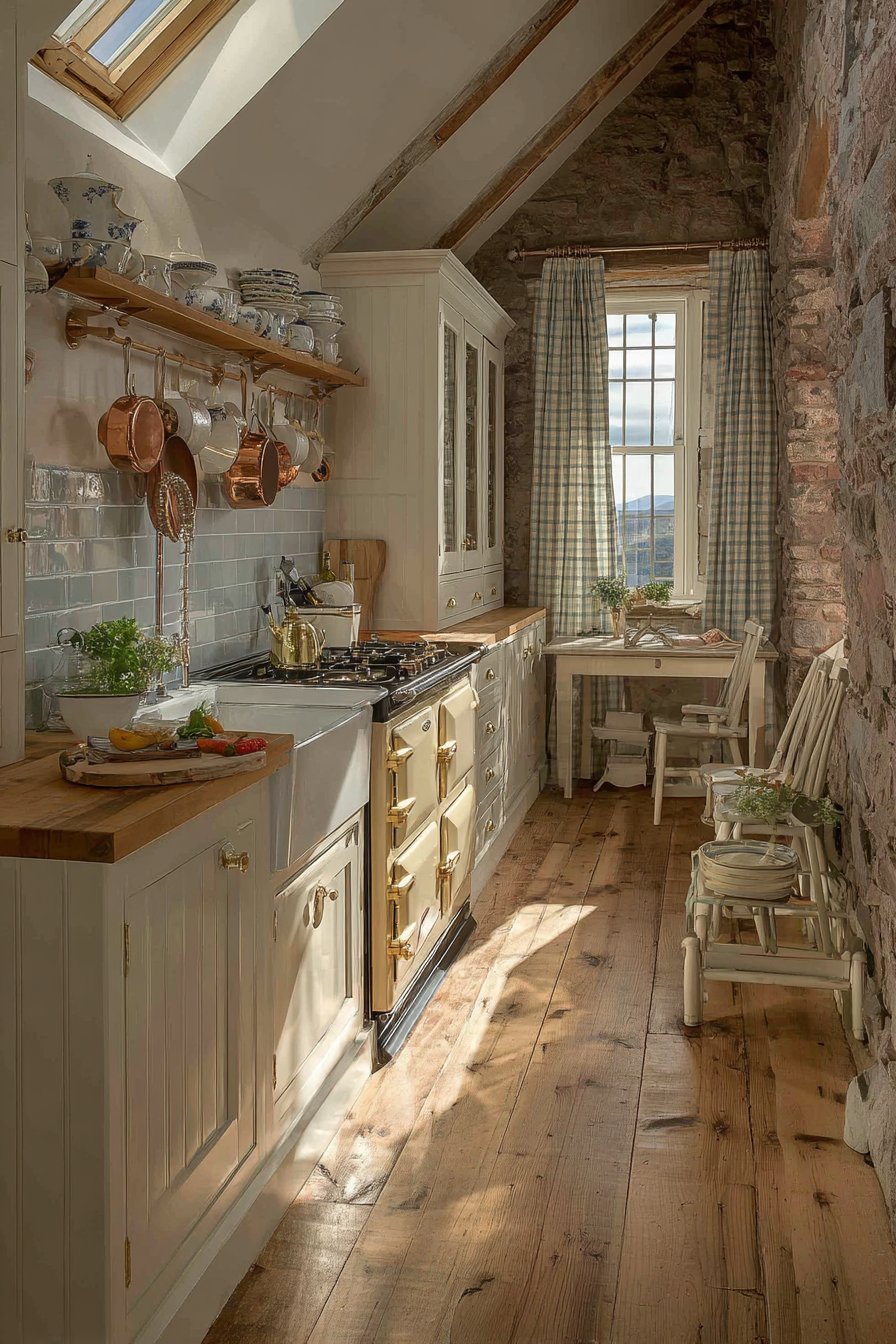 Small cottage kitchen