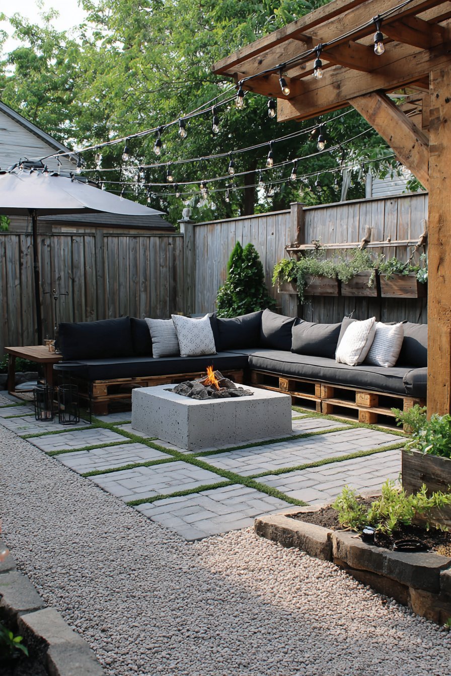 Backyard patio ideas on a budget
