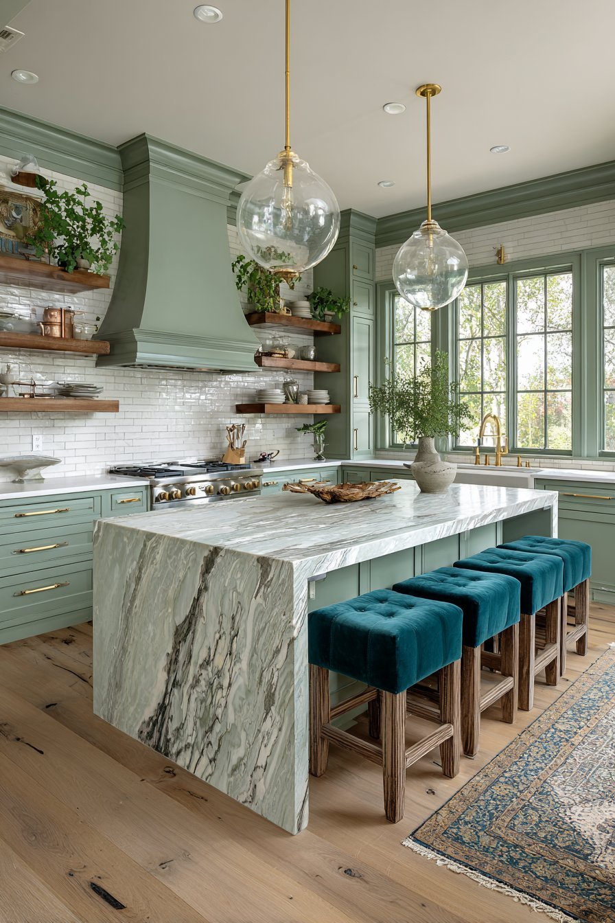 Square kitchen ideas