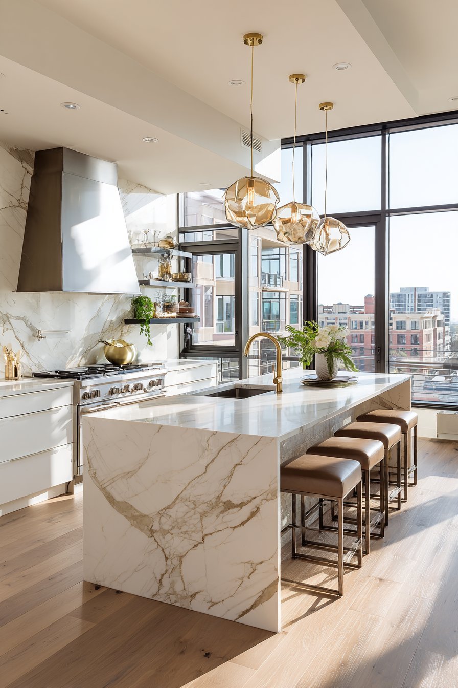 Penthouse kitchen