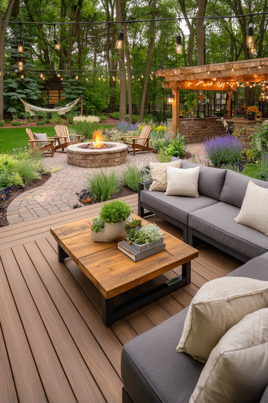Relaxing backyard ideas