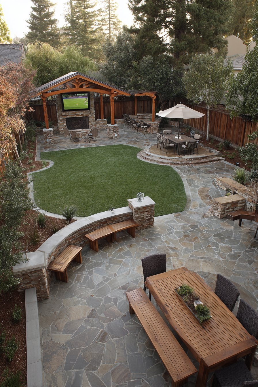 Huge backyard ideas