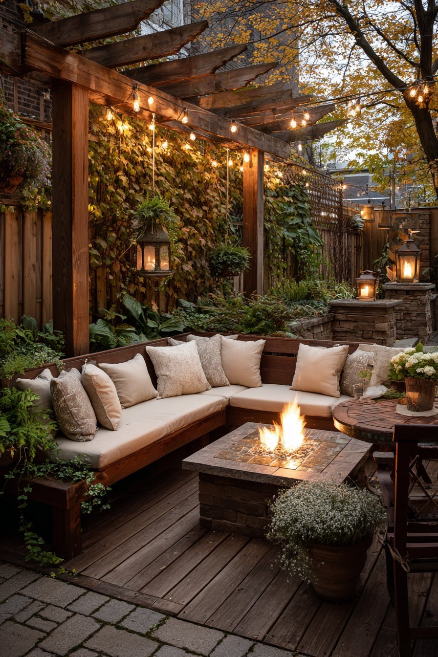 Small backyard oasis