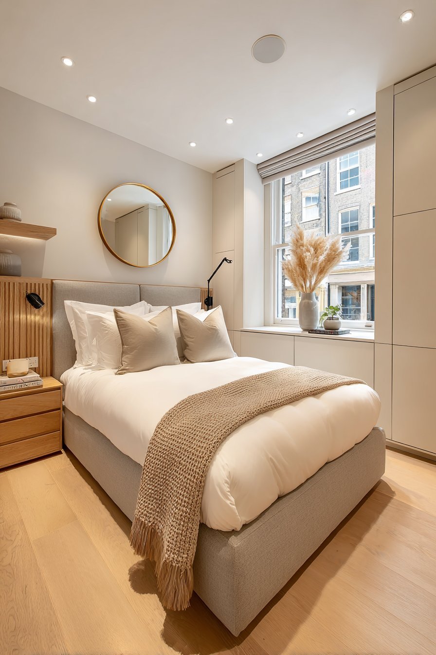 Small modern bedroom