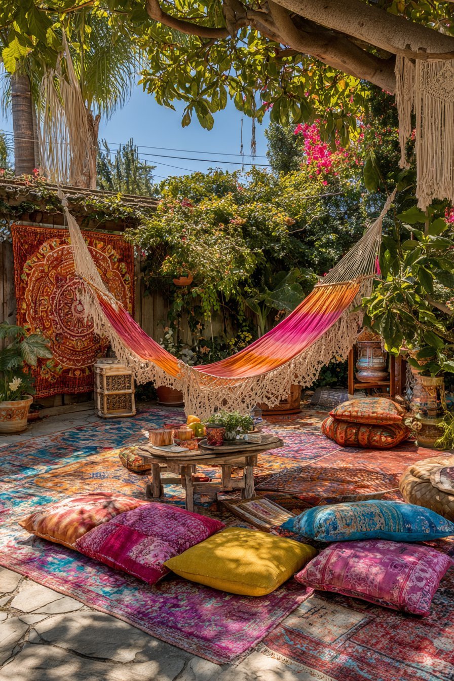 Hippie Backyard Ideas