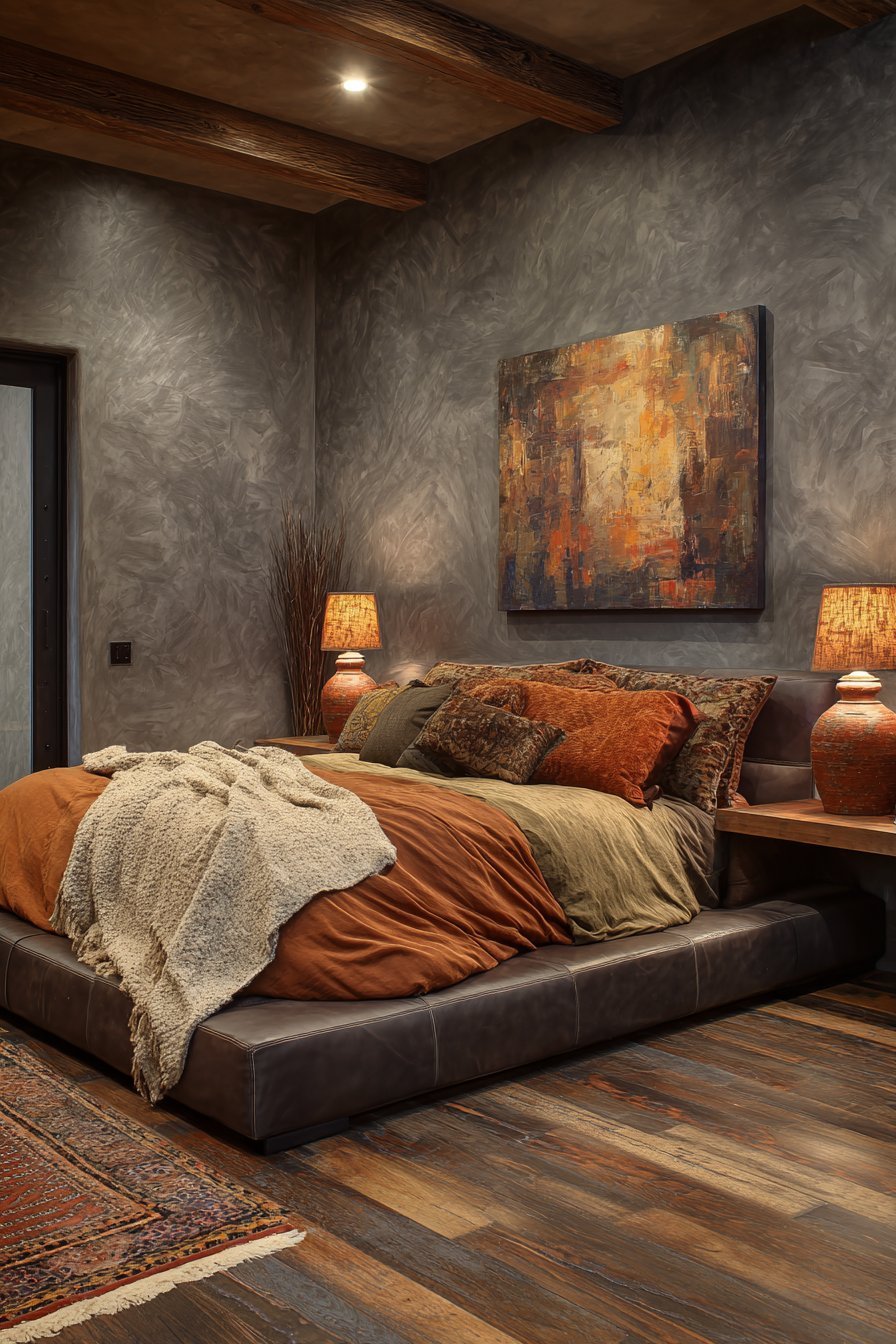 Dark Earthy Bedroom Ideas