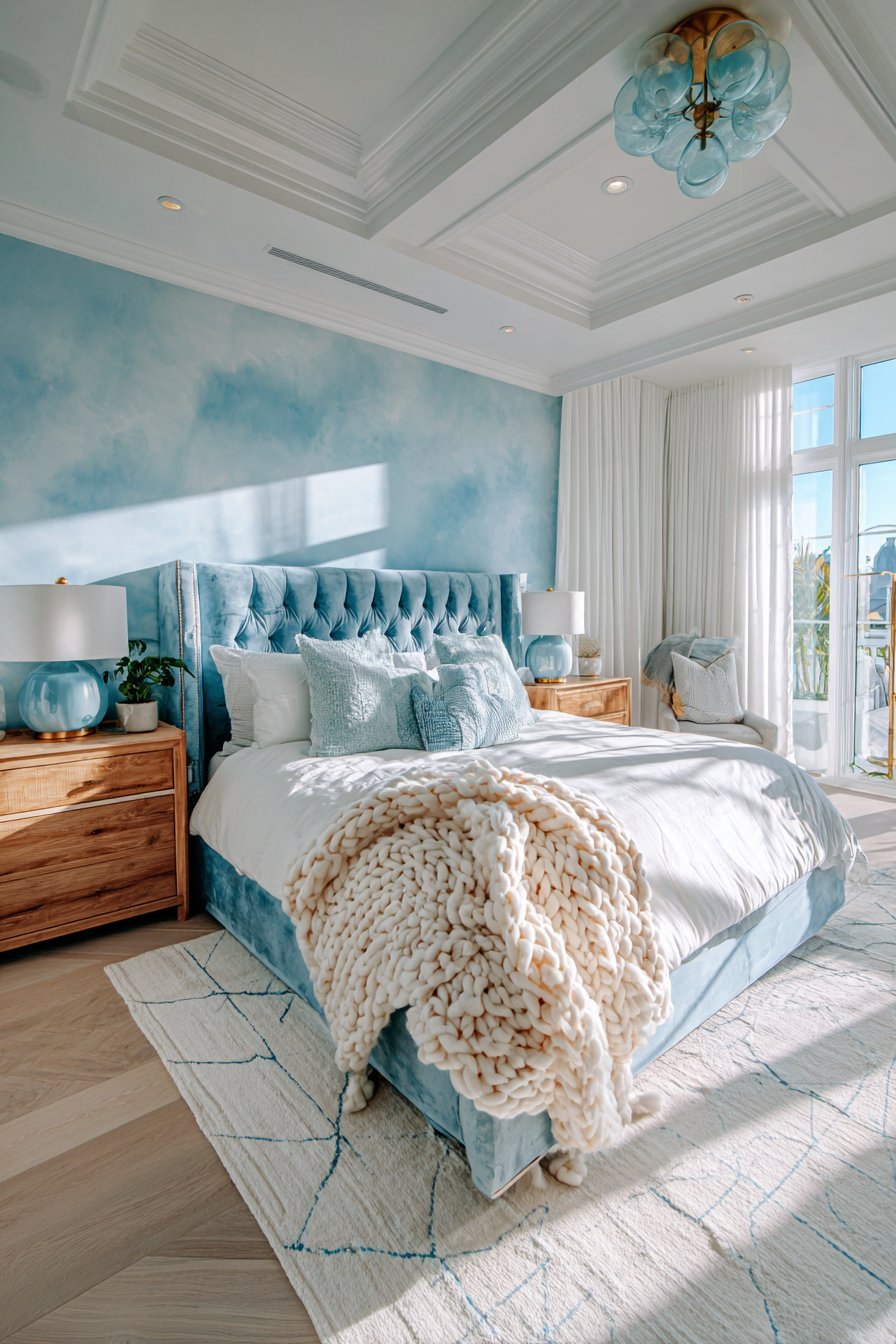 Light blue bedroom ideas