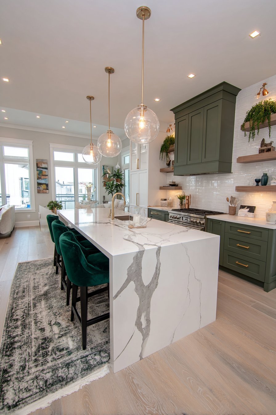 Square kitchen ideas