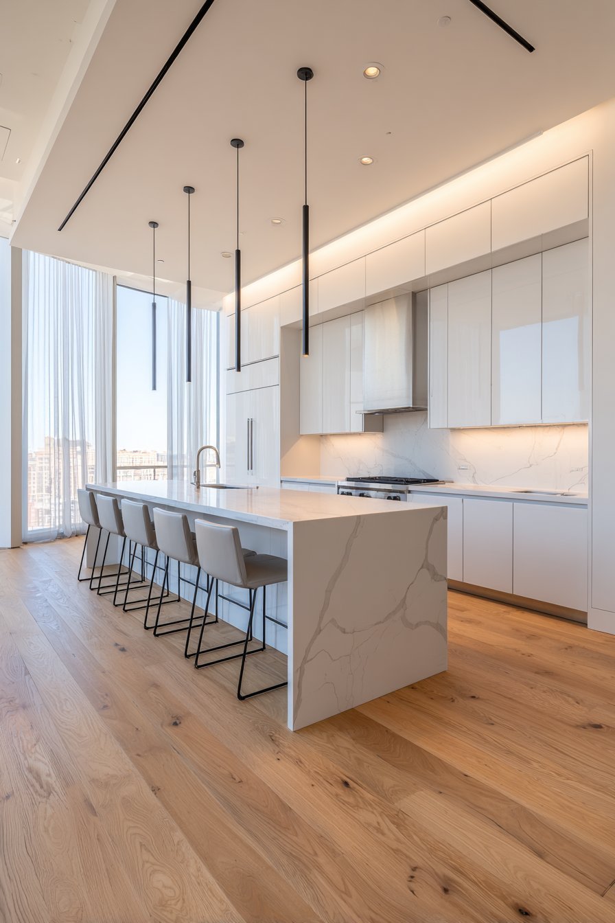 Minimal kitchen design