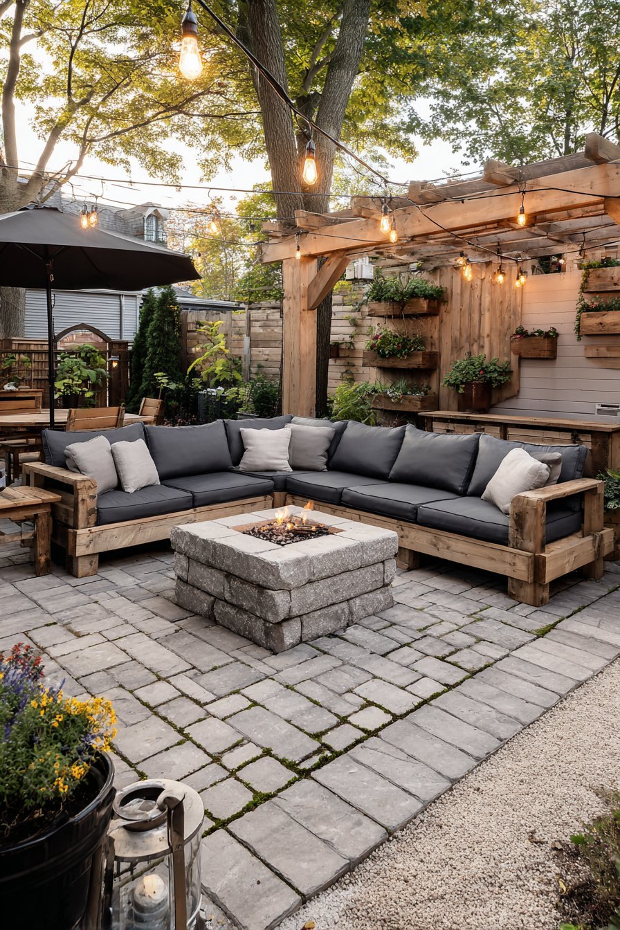 Backyard patio ideas on a budget