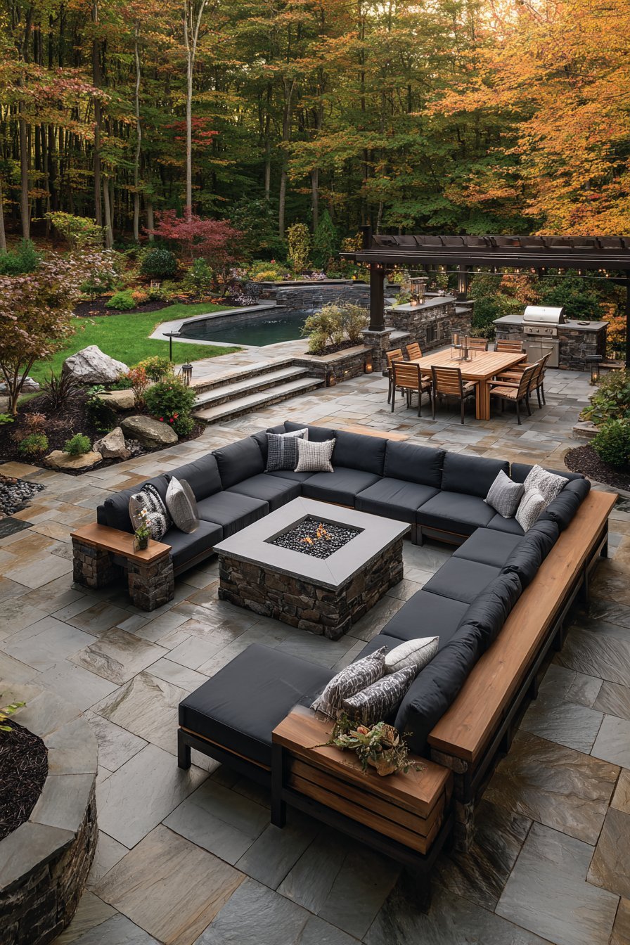 Large backyard ideas
