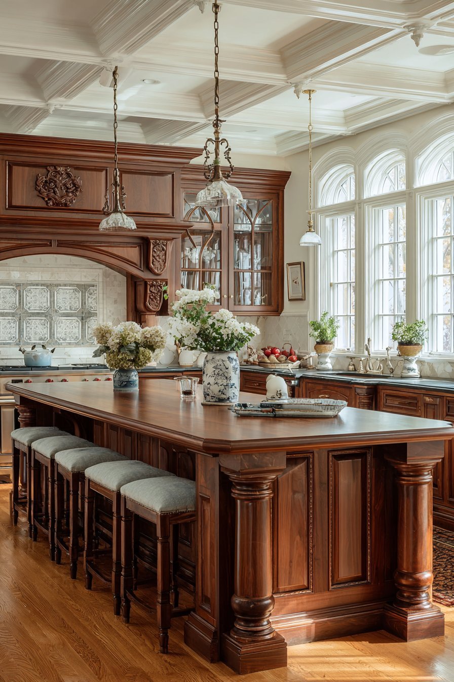 Traditional kitchen design