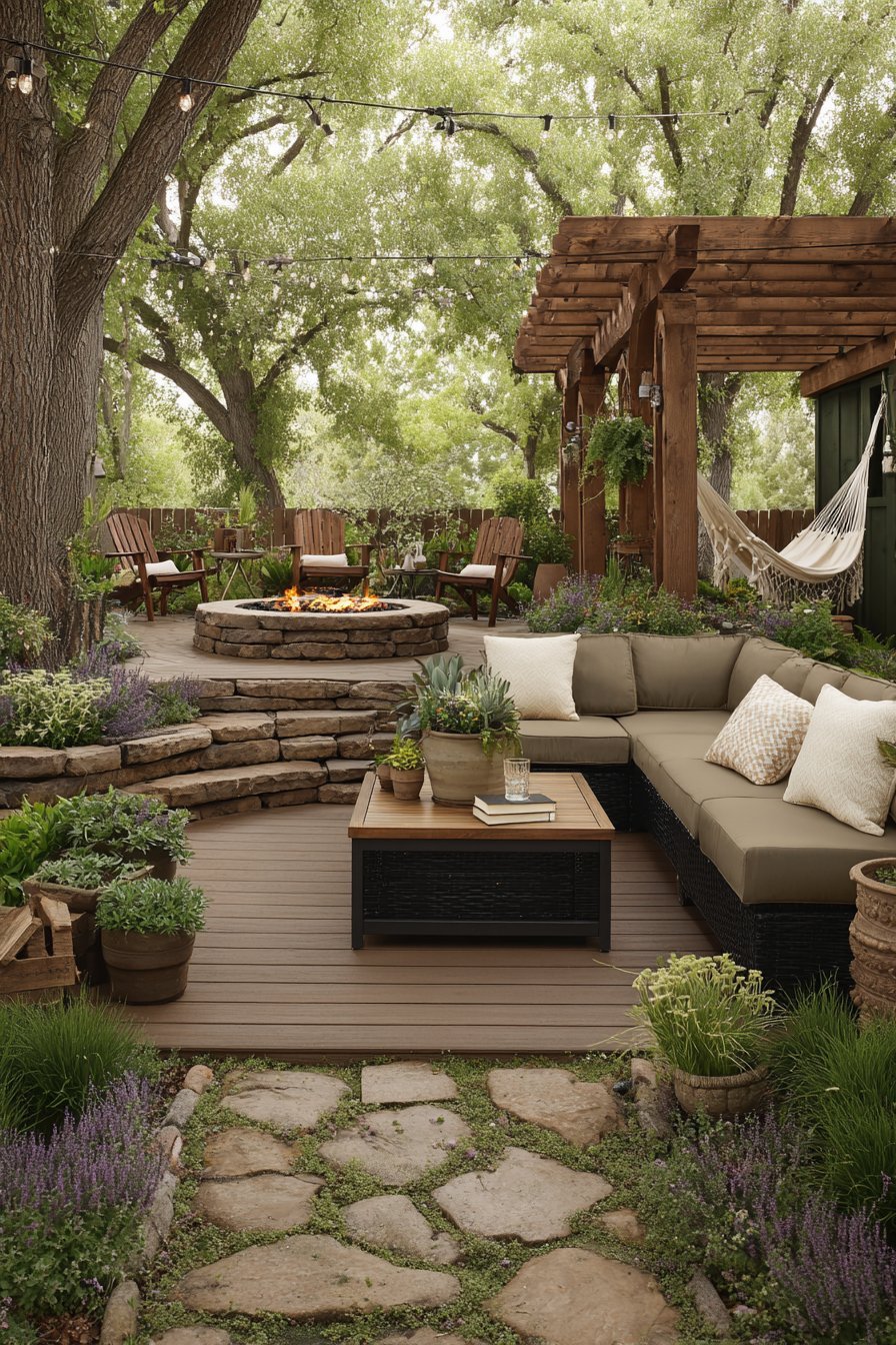 Relaxing backyard ideas