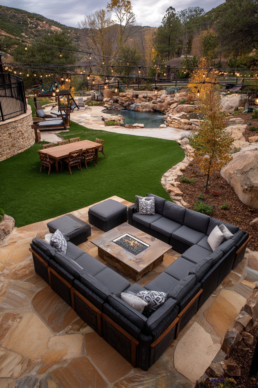 Large backyard ideas