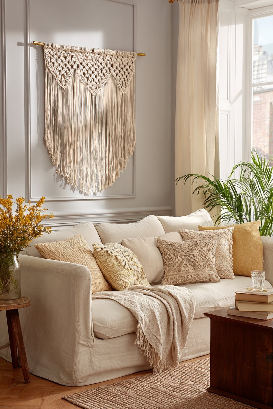 Woven Wall Tapestries and Textile Installations