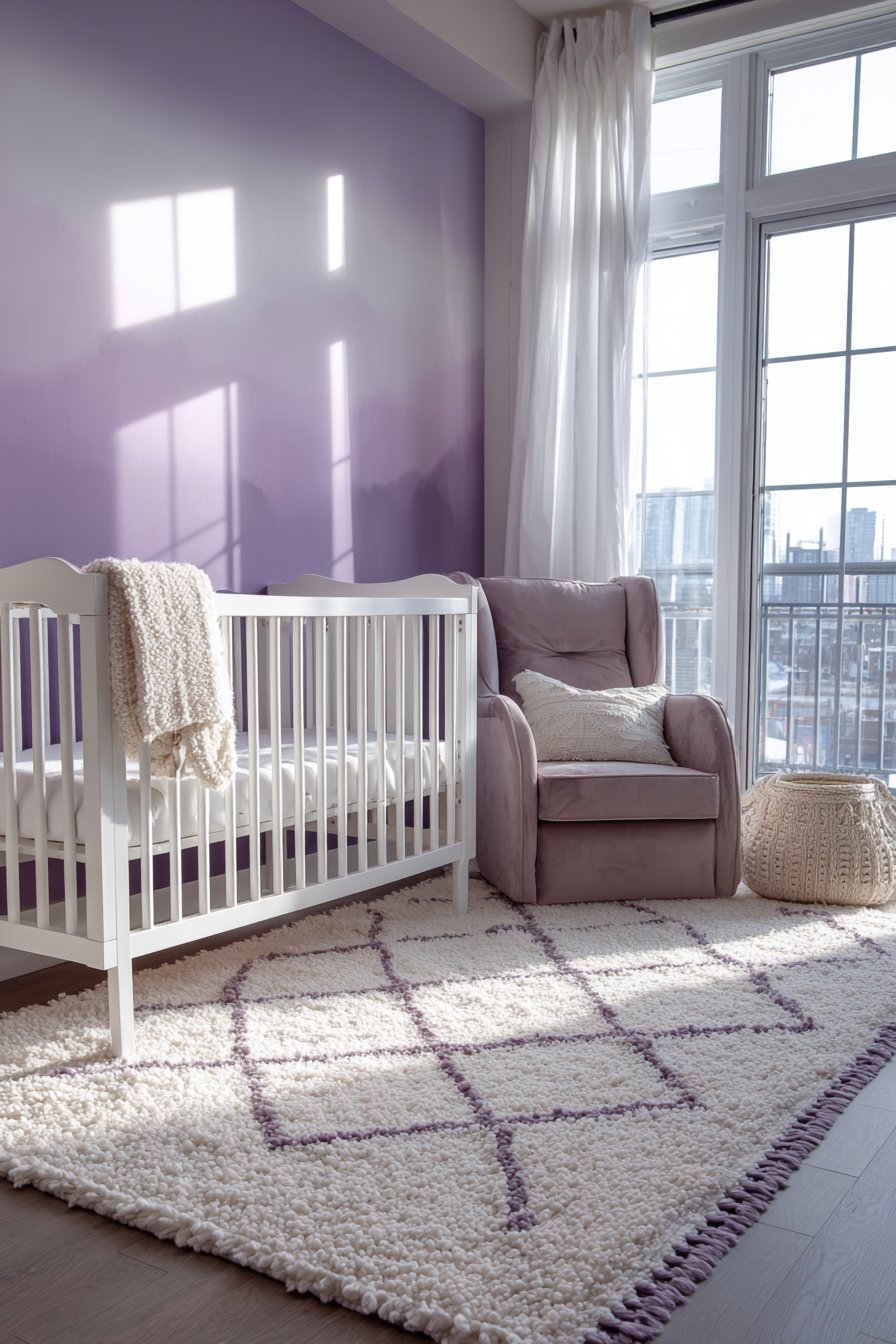 Serene Lavender Ombre Sanctuary