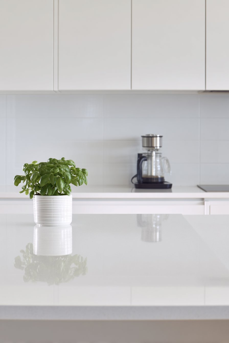 Declutter and Depersonalize Countertops