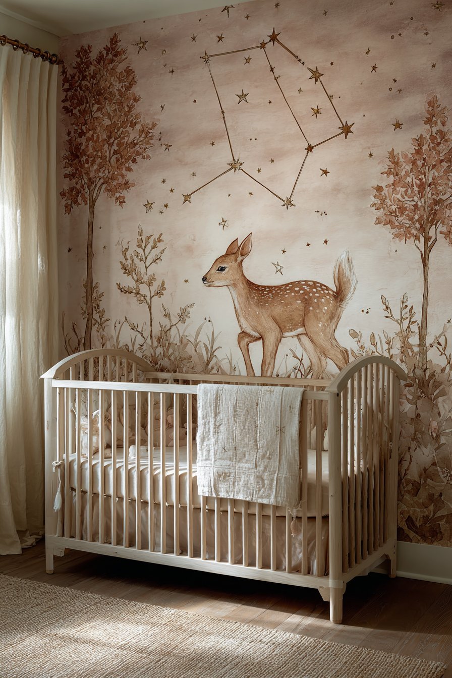 A Hand-Painted Mural for One-of-a-Kind Magic