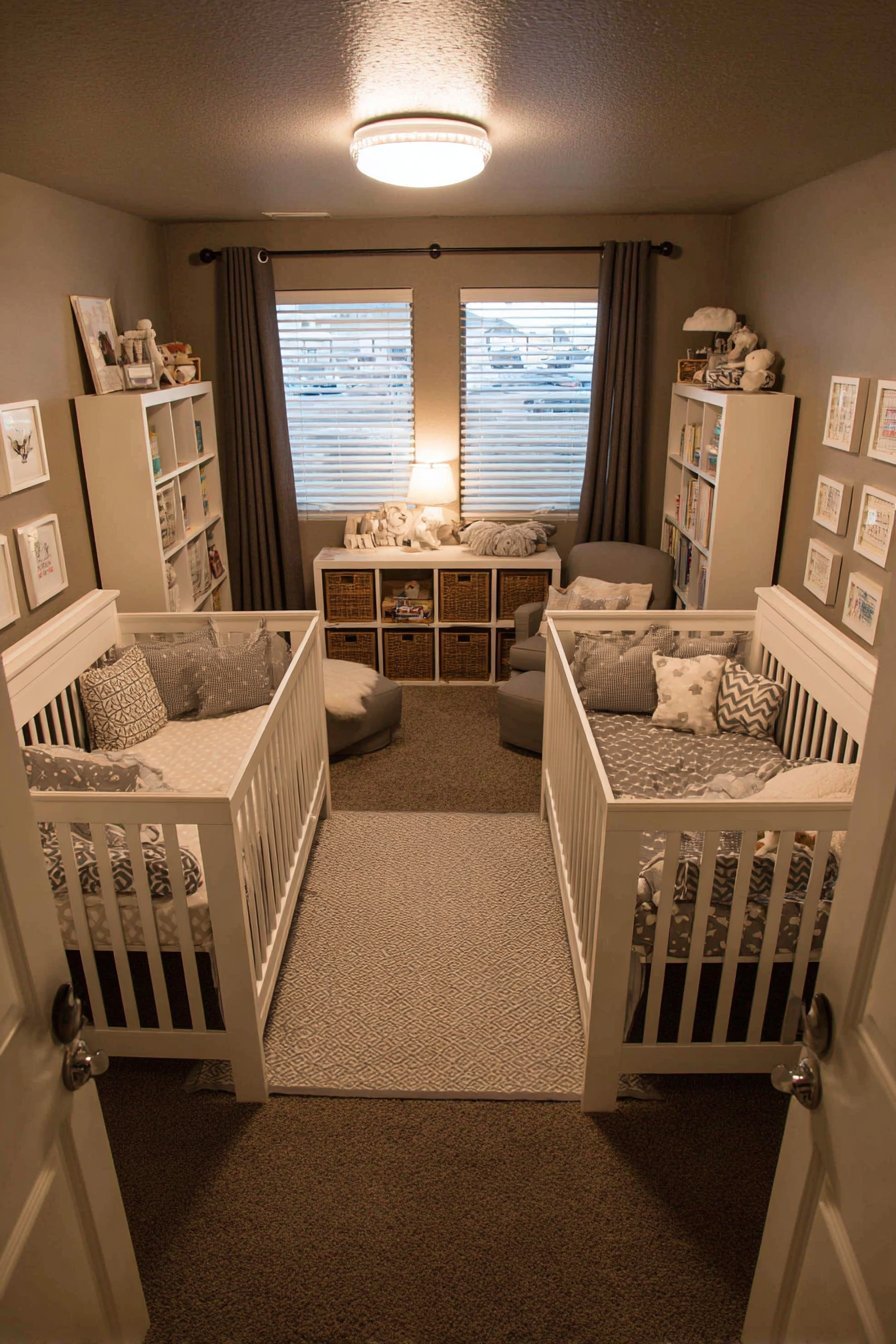 Twin Baby Nursery Efficiency