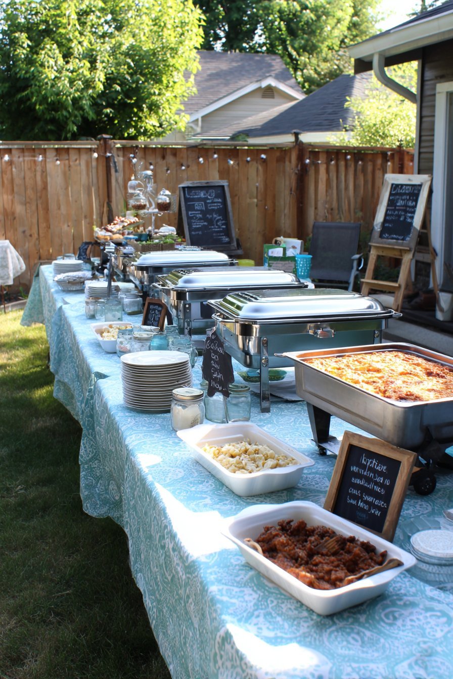 Practical Food Service Line