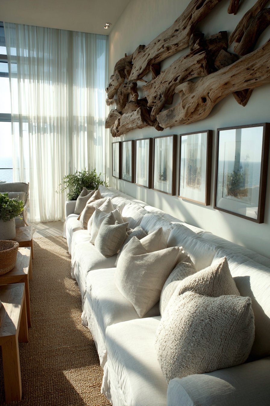 Driftwood Horizontal Installation