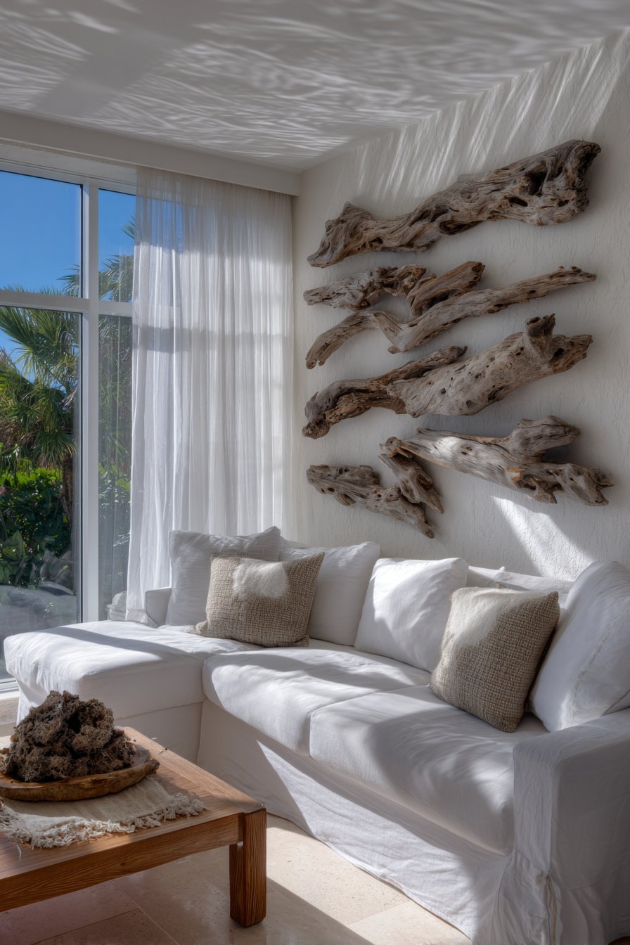 Driftwood Horizontal Installation