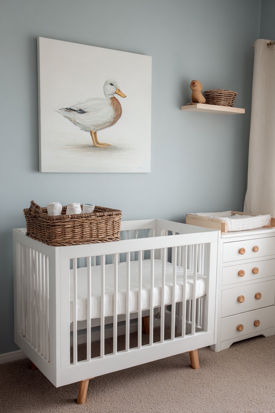 Clean Minimalist Sanctuary