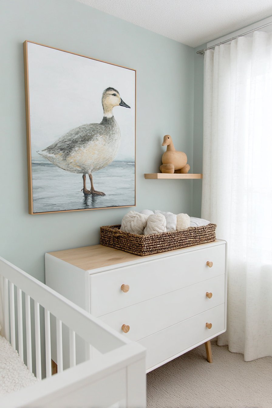 Clean Minimalist Sanctuary