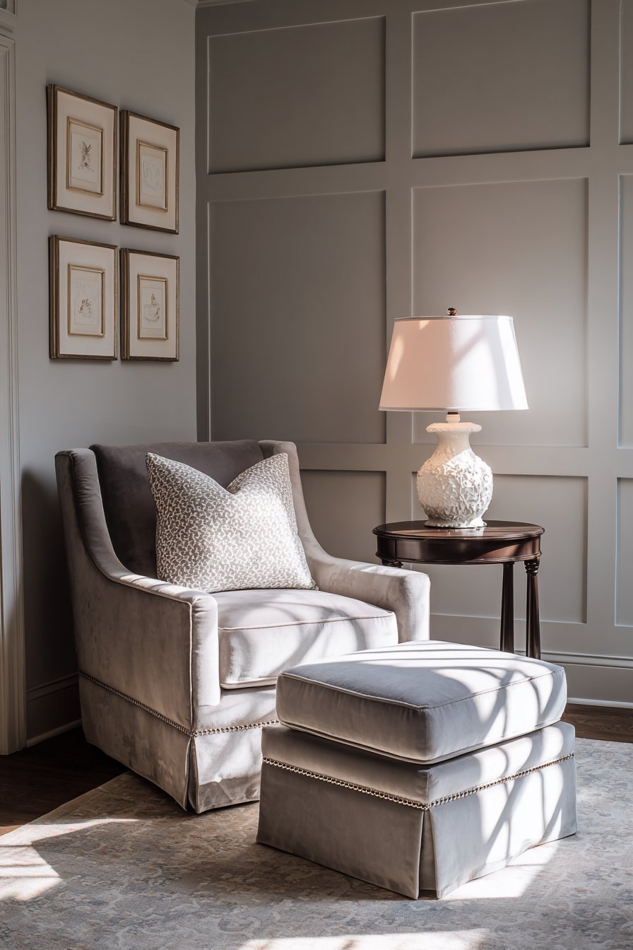 Platinum Velvet Seating Arrangement