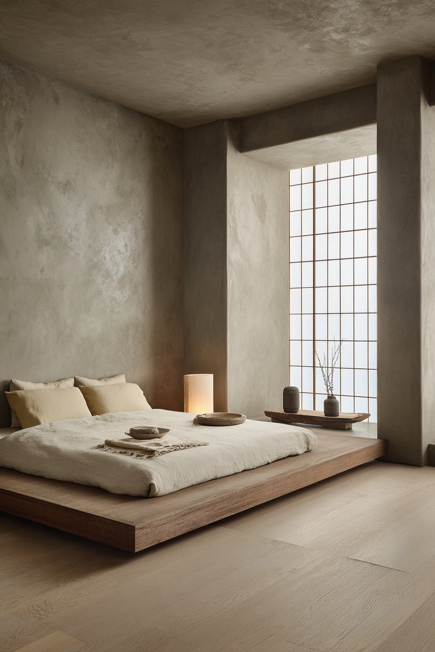 Japanese-Inspired Meditation Space