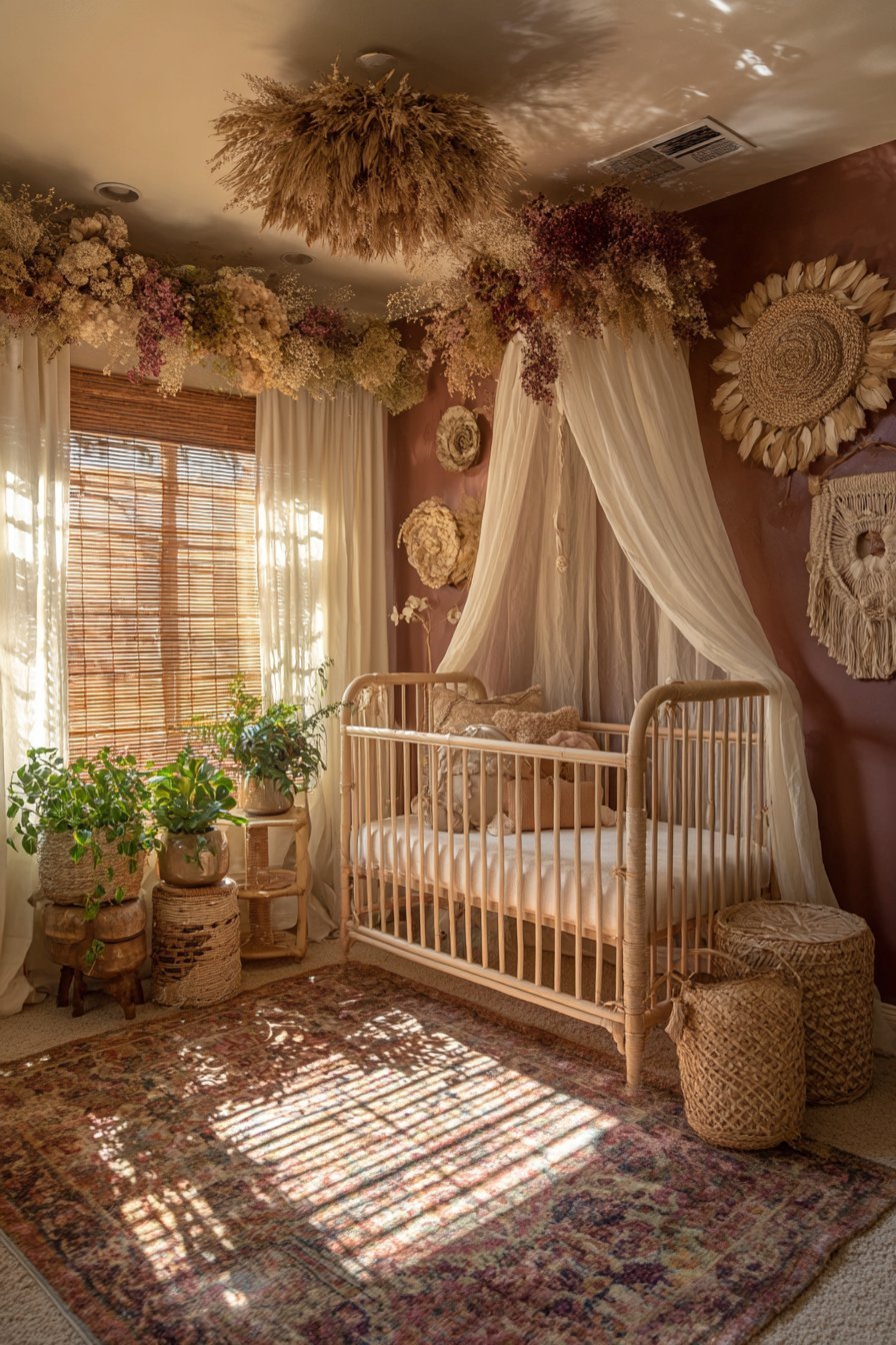 Bohemian Layers with Dried Florals