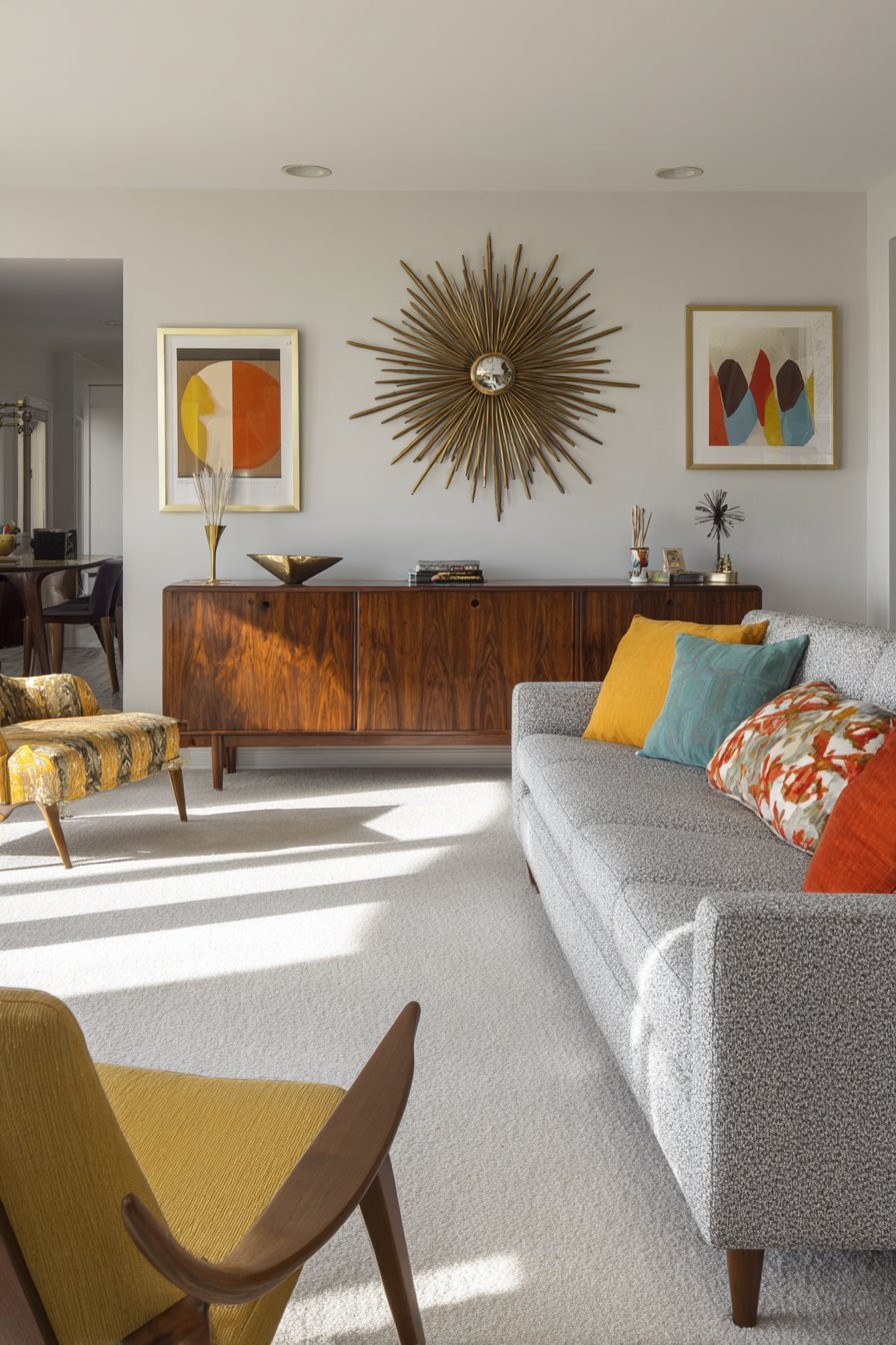 Industrial Loft Metal Wall Sculpture