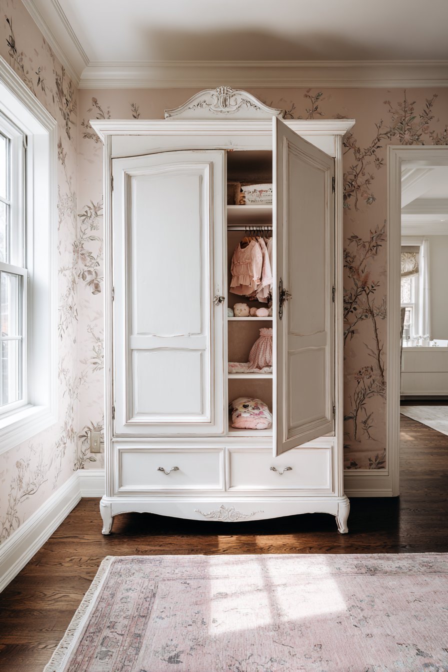 Antique French Armoire Refinished Beauty