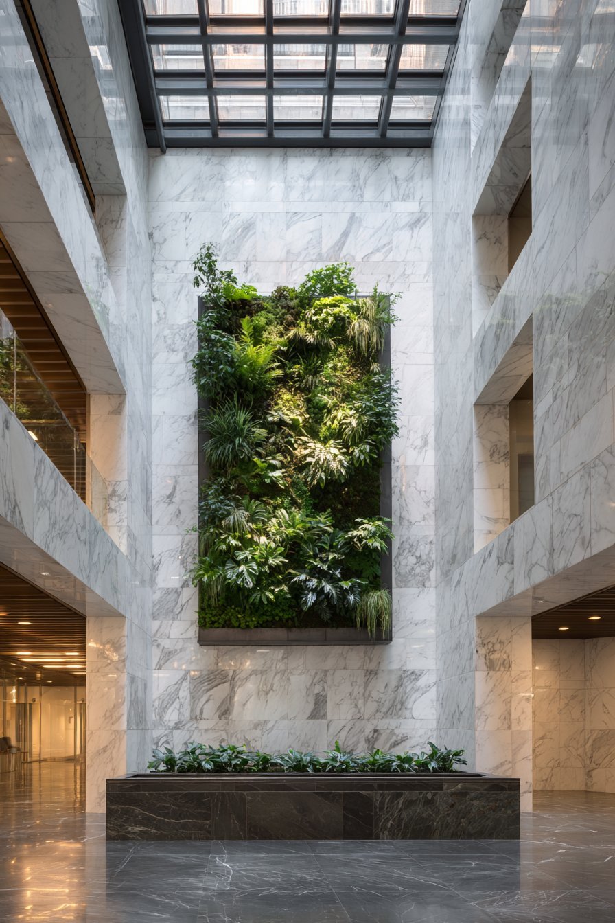 Living Vertical Garden Wall