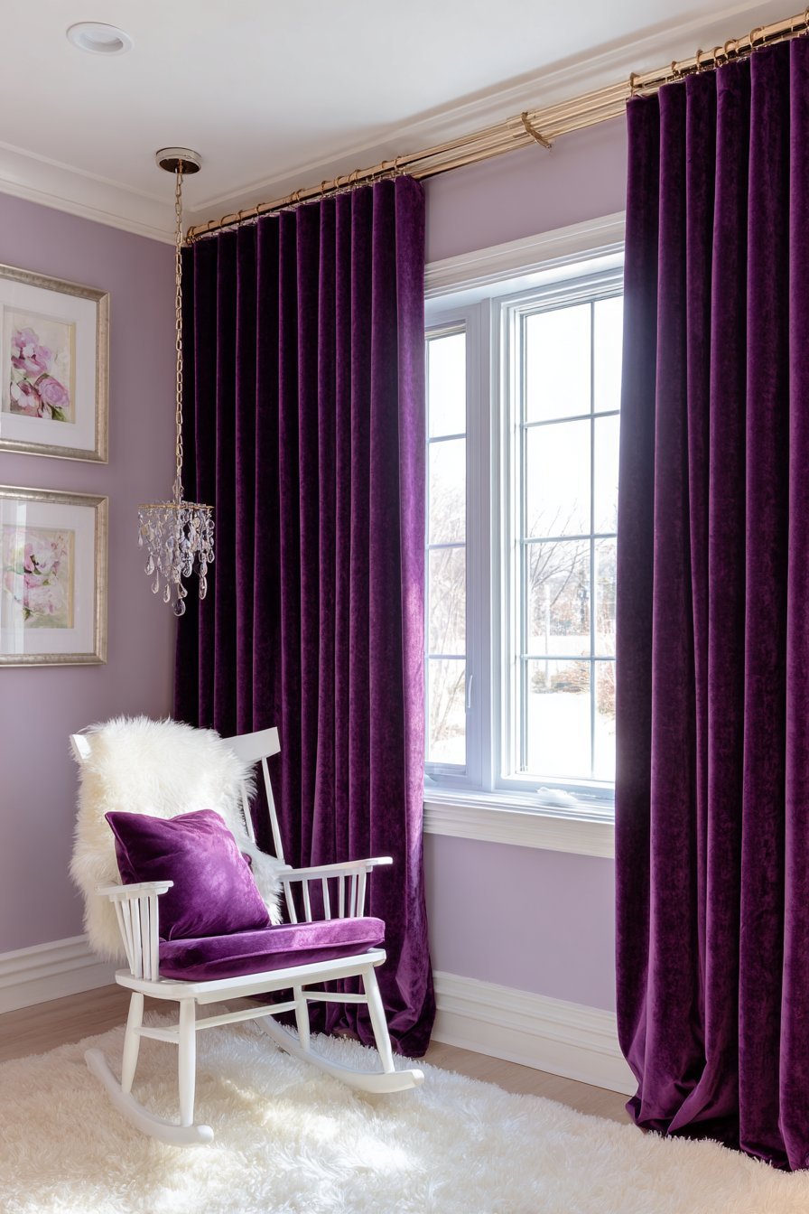 Luxurious Velvet Drapery