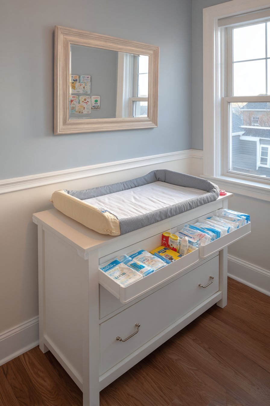 Dedicated Diaper Changing Station
