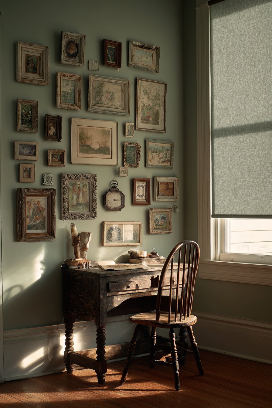 Milk Paint Wall Treatment