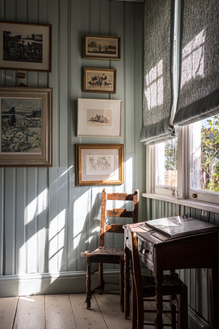 Milk Paint Wall Treatment