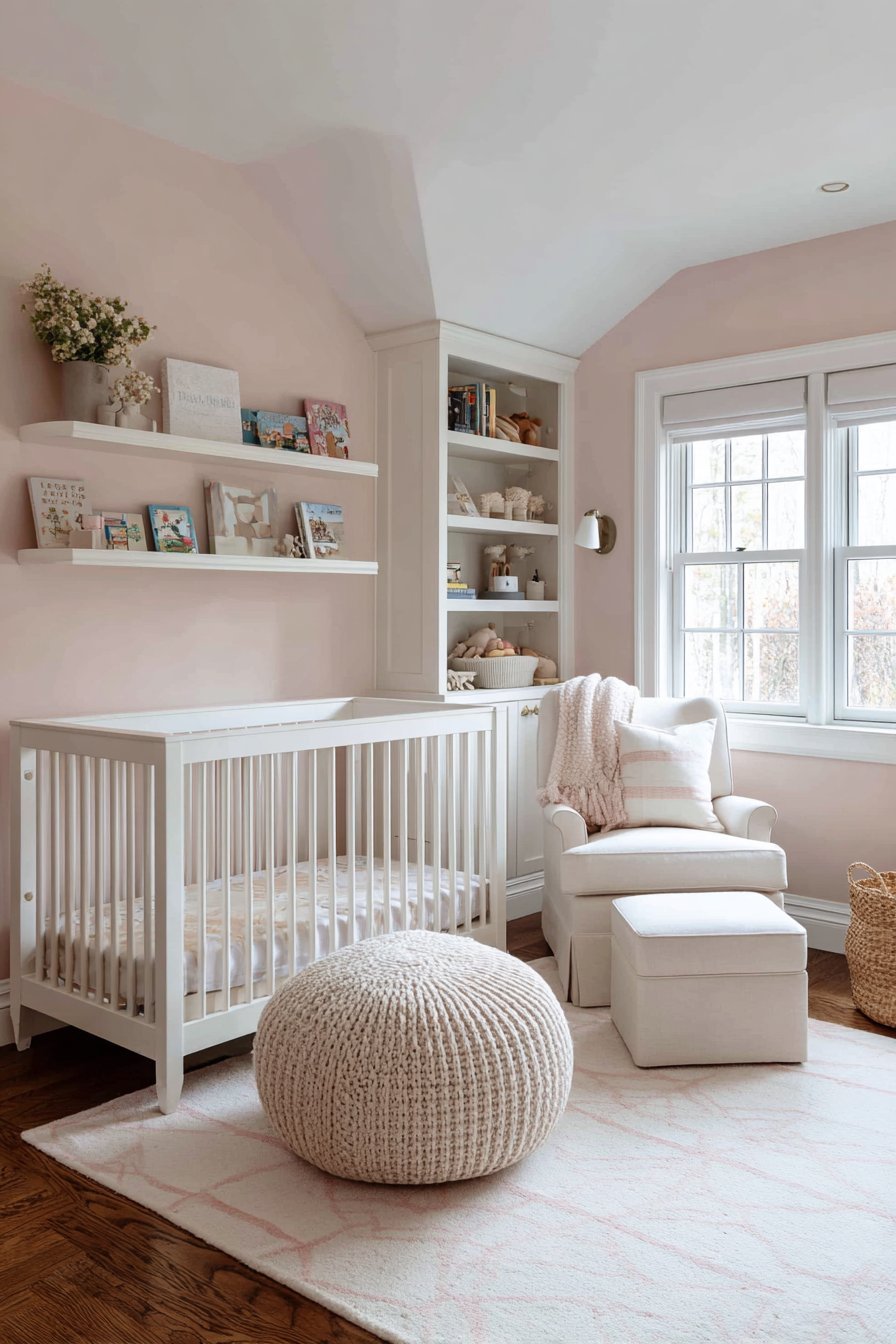 Transitional Blush Pink Long-Term Design