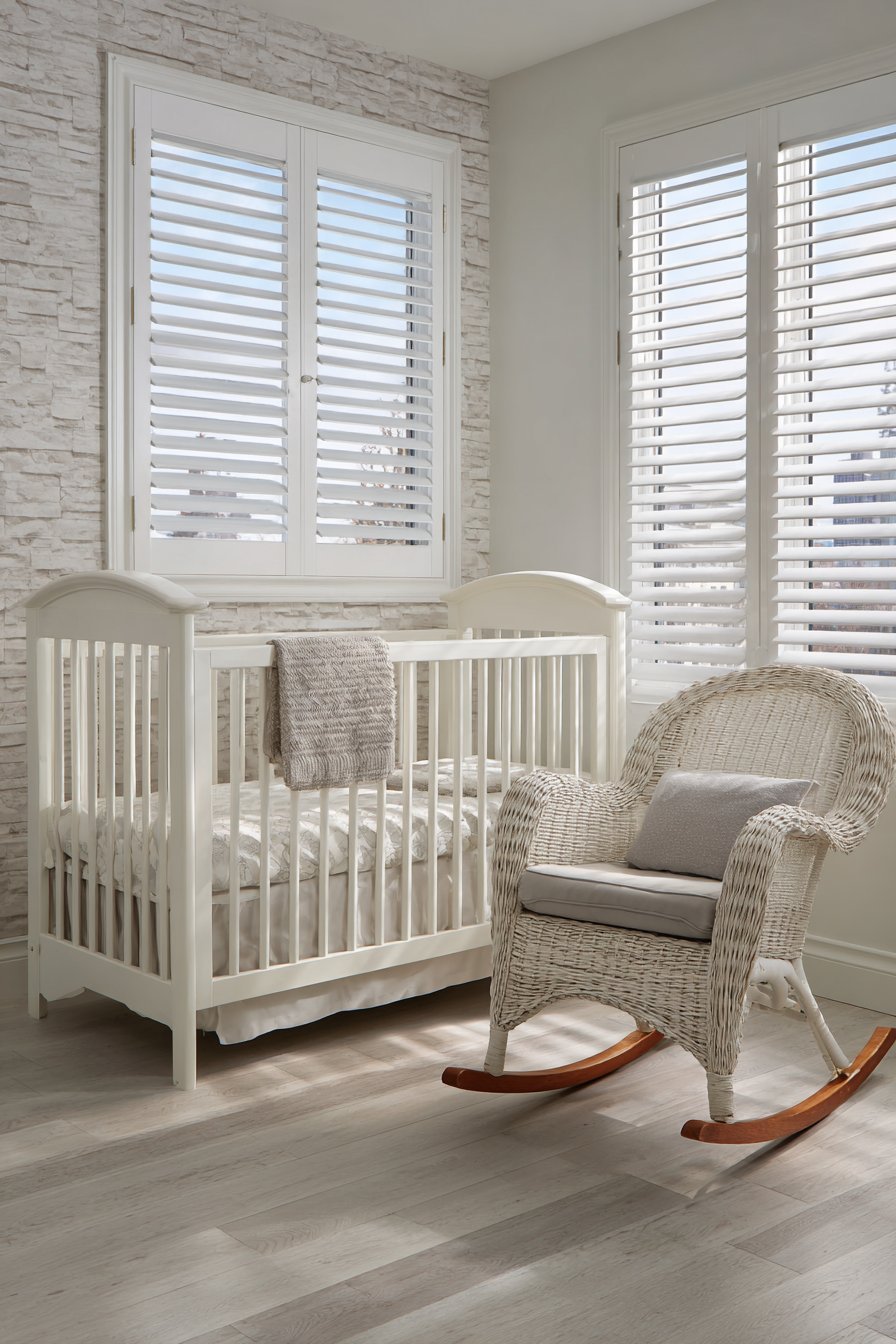 White Plank Wall Dimensional Texture