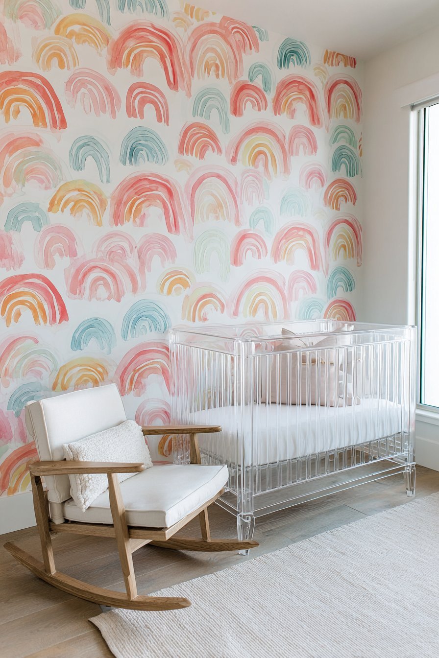 Soft Rainbow Watercolor Wonder