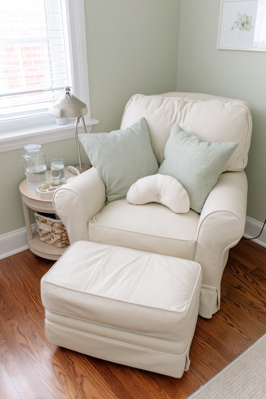 Comfortable Pale Green Nursing Station
